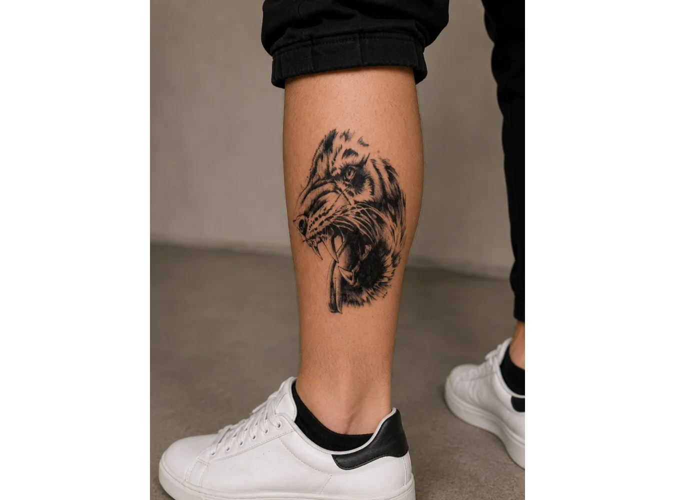 Kaplan Geçici Dövme Tattoo