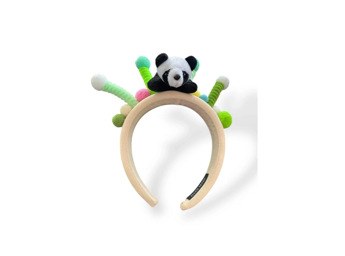 Karışık Renk Panda Figürlü Taç