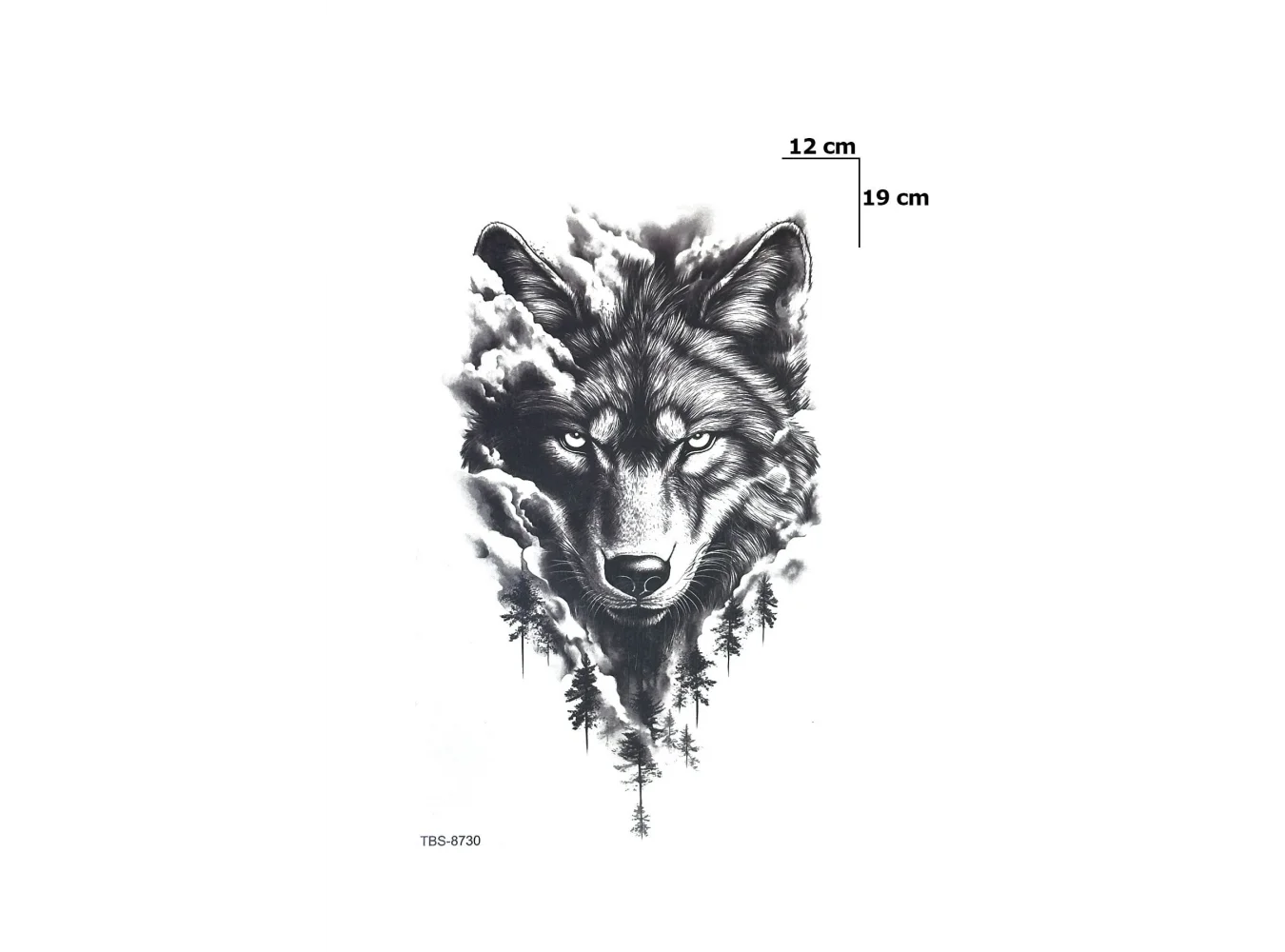 Kurt Dövme Geçici Tattoo