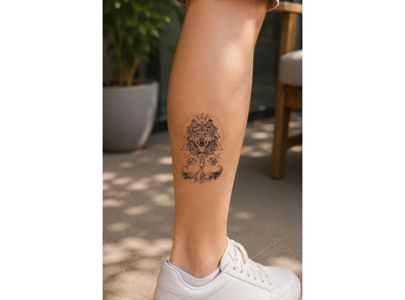 Kurt Mini Geçici Dövme Tattoo
