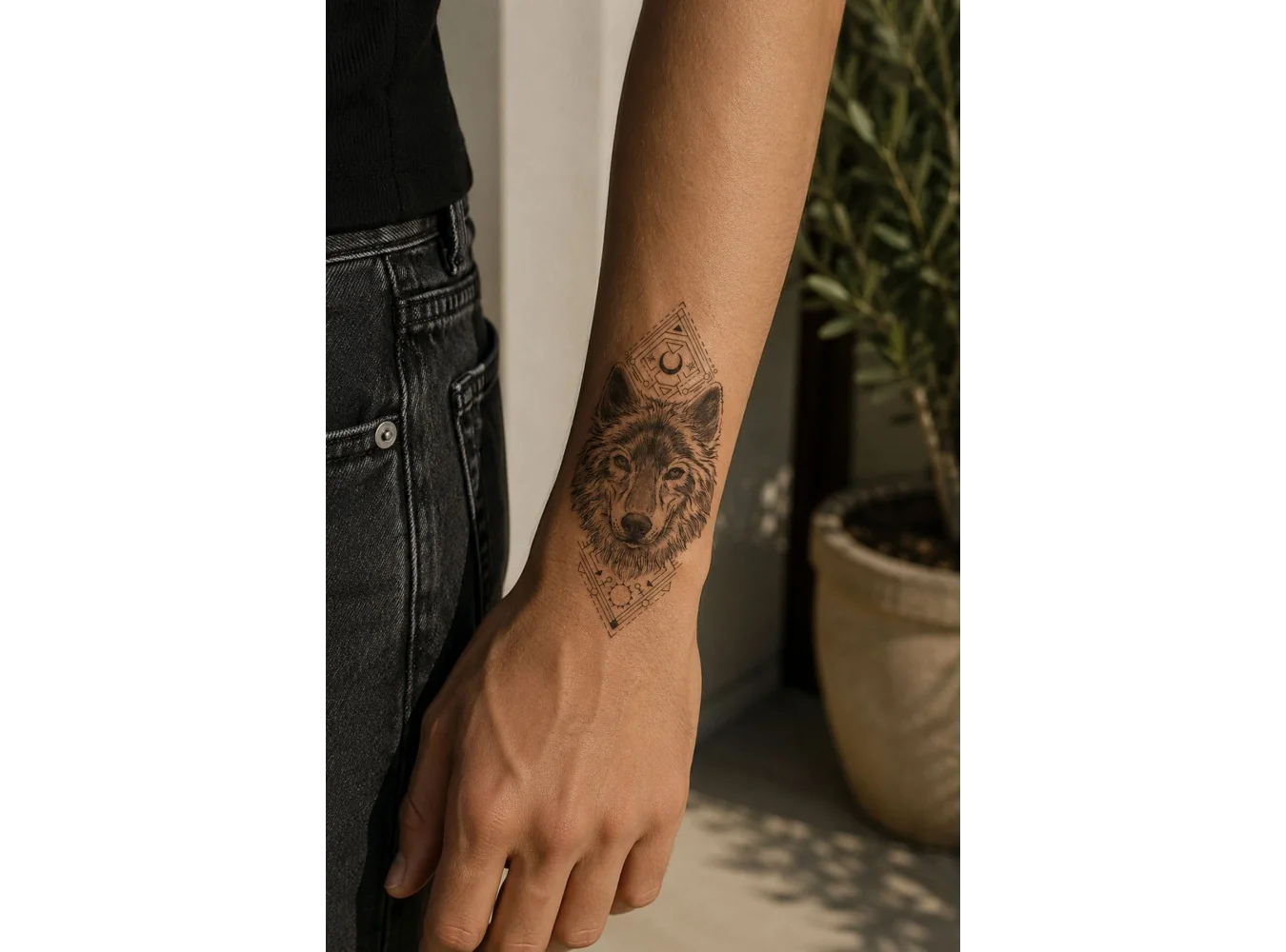 Kurt Mini Geçici Dövme Tattoo