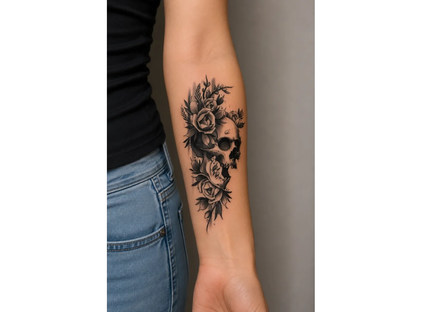 Kurukafa Geçici Dövme Tattoo