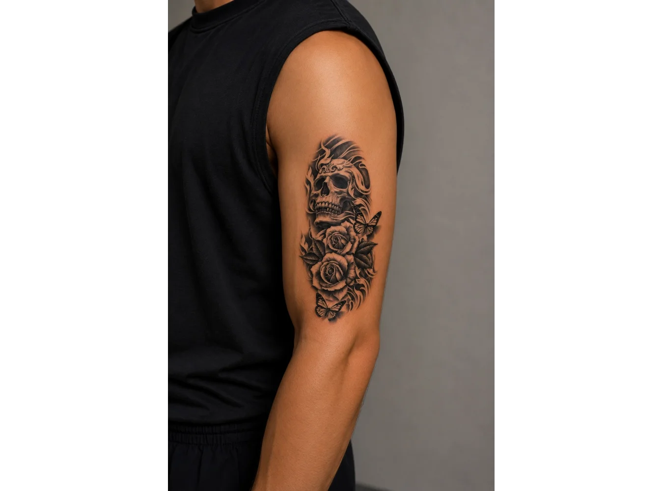 Kurukafa Geçici Dövme Tattoo