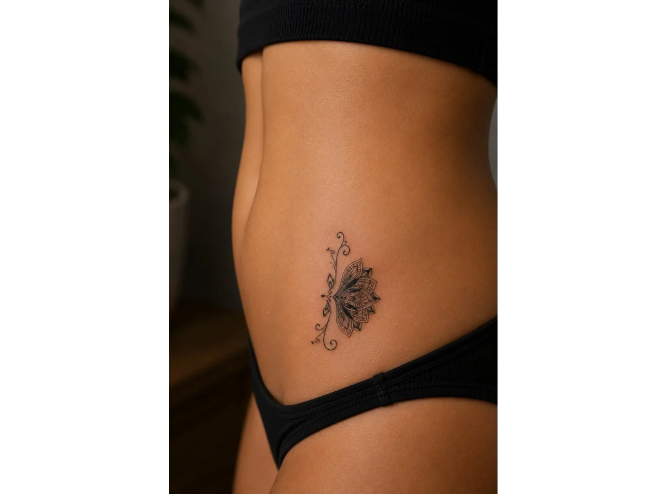 Mandala Mini Geçici Dövme Tattoo