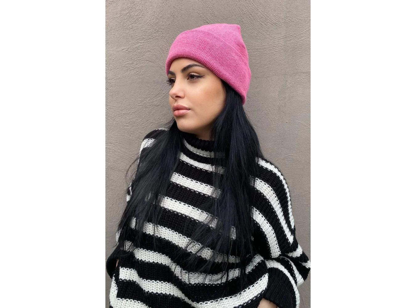 Pembe Renk Bere/ Şapka