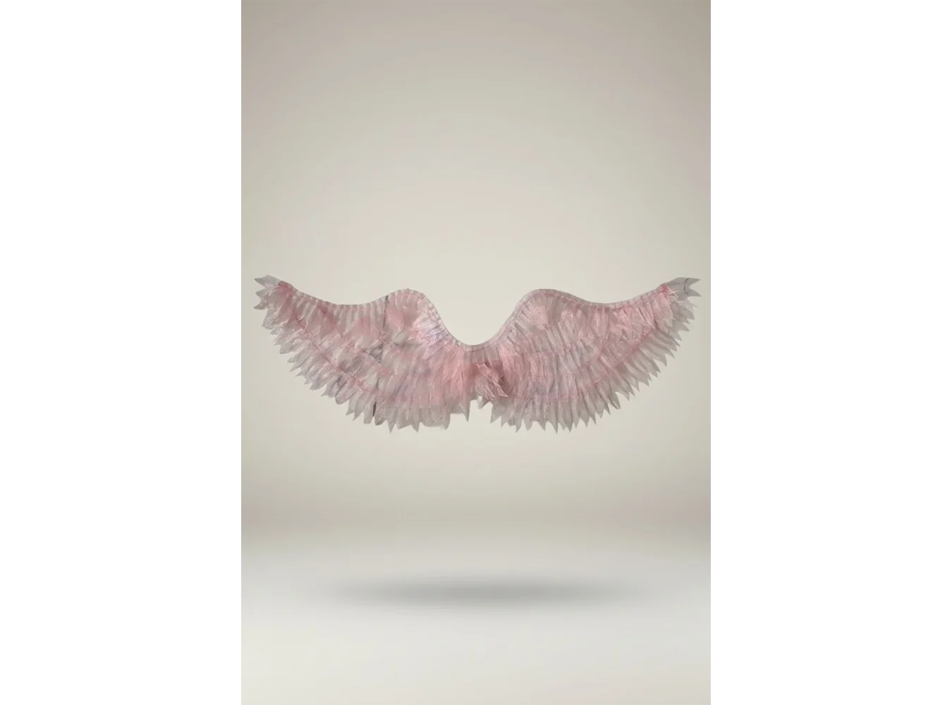 Pembe Renk Işıklı Melek Kanadı