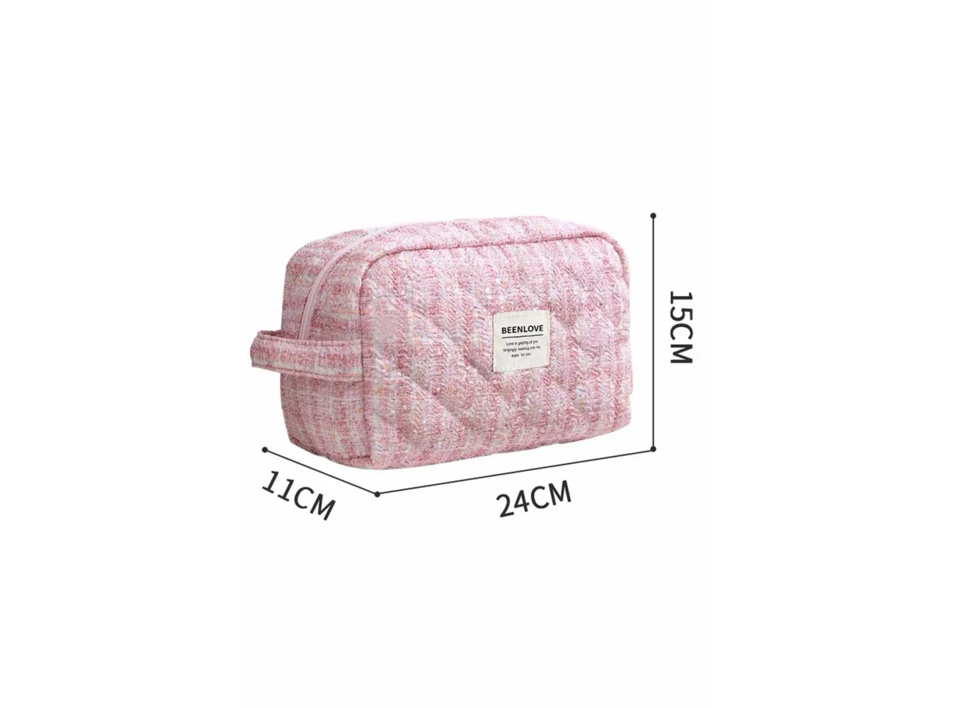 Pembe Renk Makyaj/Kozmetik Çantası