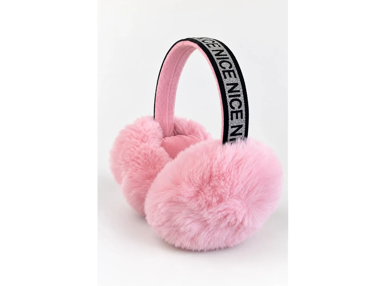 Pembe Renk Peluş Kulaklık