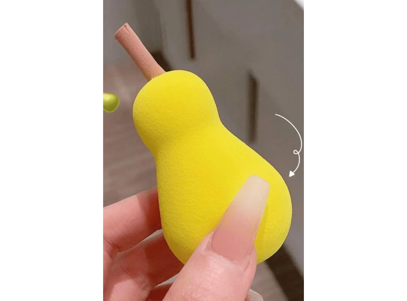 Pürüzsüz Dokulu 3lü Makyaj Süngeri Seti