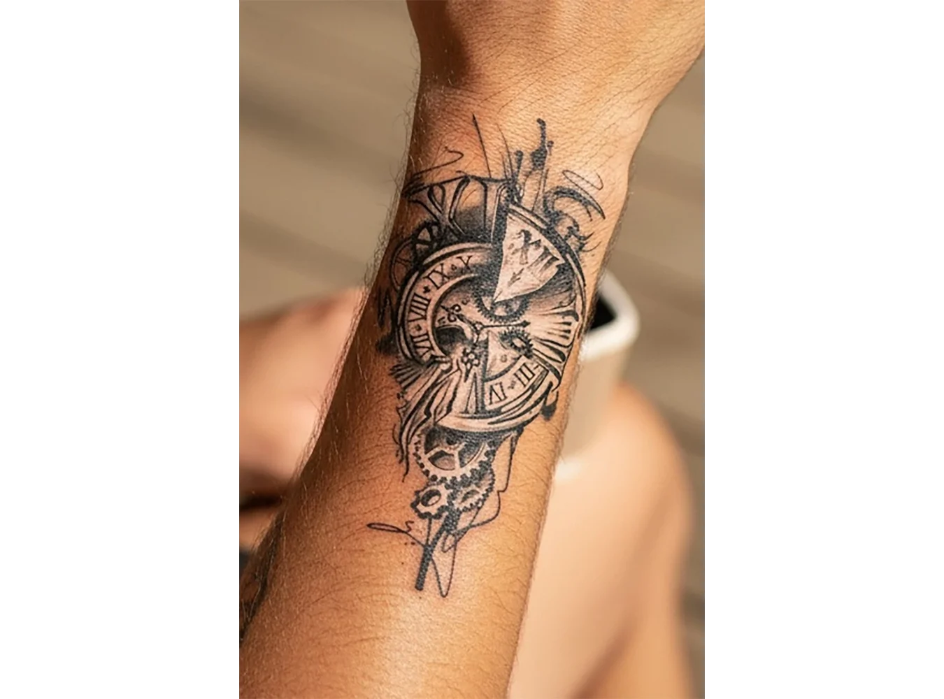 Pusula Mini Geçici Dövme Tattoo