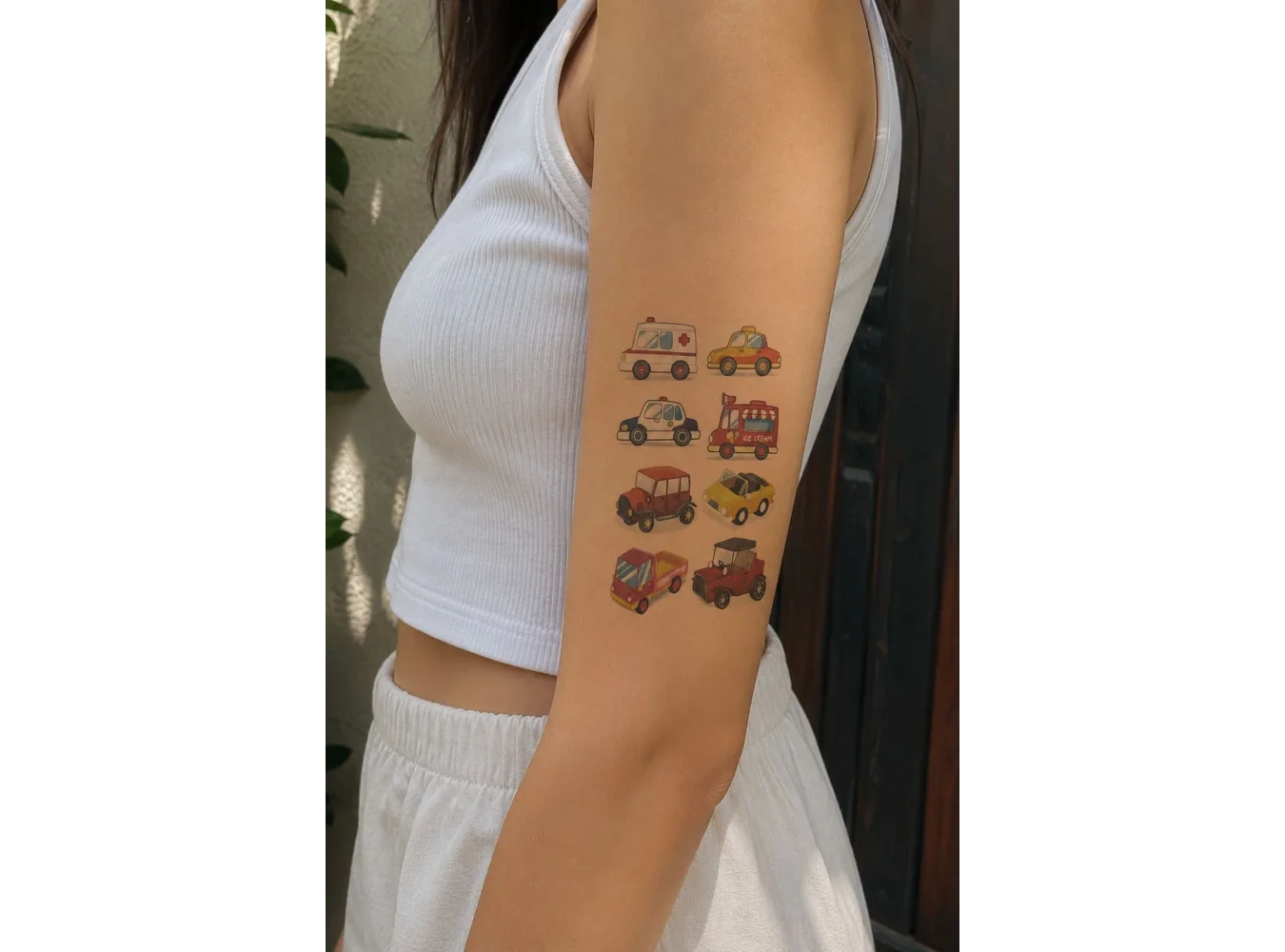 Taşıt Geçici Dövme Tattoo
