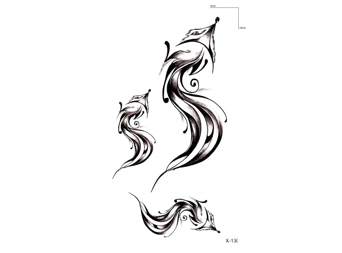 Tilki Geçici Dövme Tattoo