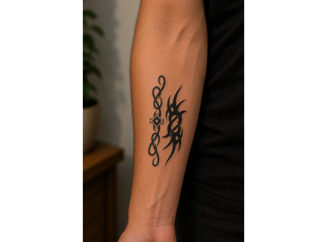 Tribal Mini Geçici Dövme Tattoo