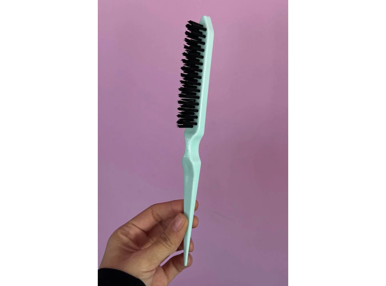 Yeşil Renk Topuz Fırçası