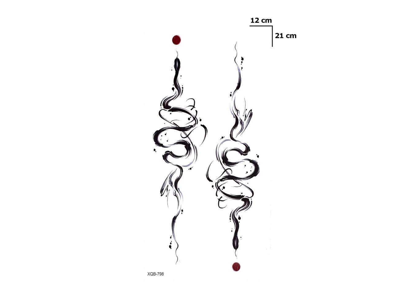 Yılan Geçici Dövme Tattoo