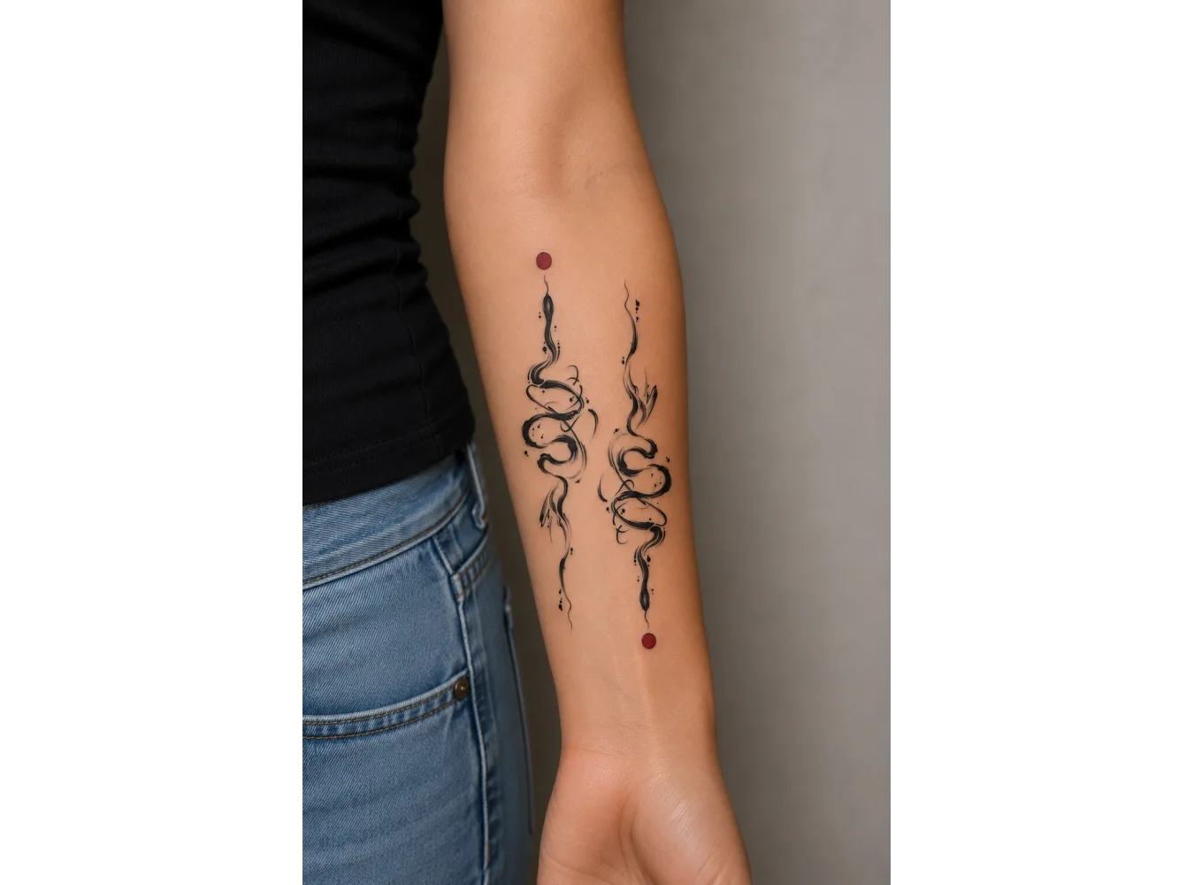 Yılan Geçici Dövme Tattoo
