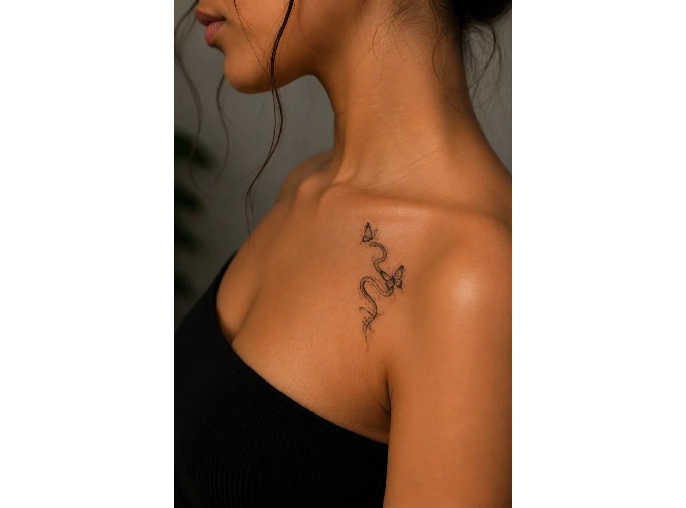 Yılan Mini Geçici Dövme Tattoo