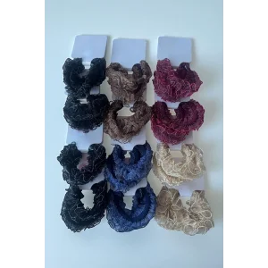 12li Karışık Renk Lastik Toka Set