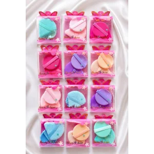 12li Karışık Renk Makyaj Süngeri Set