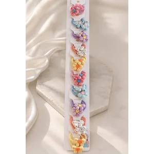 20li Karışık Renk Lastik Toka Set