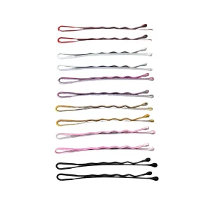 6 Çift Karışık Renk Tel Toka Set