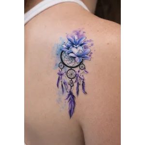 Geçici Düş Kapanı Figürlü Mini Dövme Tattoo