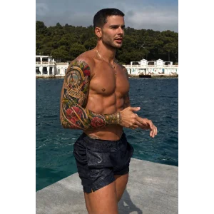 Geçici Saat Ve Çiçek Figürlü Dövme Tattoo