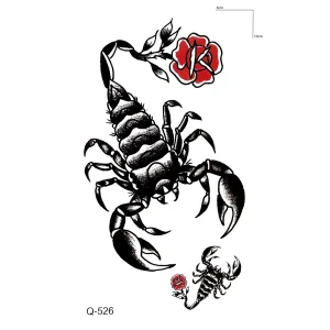 Akrep Mini Dövme Geçici Tattoo