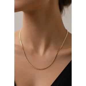 Altın Renk Çelik Kolye