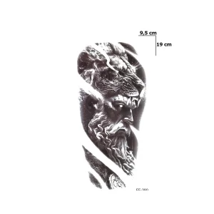 Aslan Dövme Geçici Tattoo