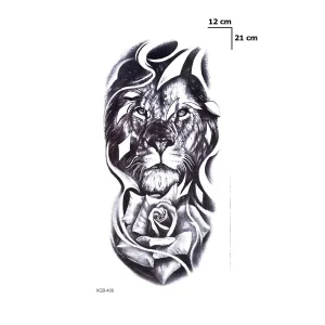 Aslan Dövme Geçici Tattoo