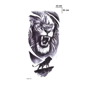 Aslan Dövme Geçici Tattoo