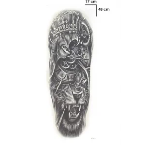 Aslan Dövme Geçici Tattoo
