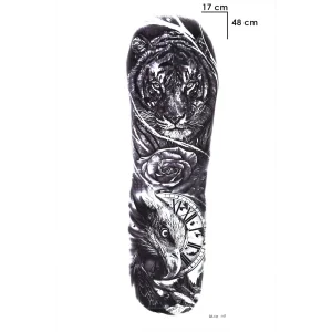 Aslan Kol Dövme Geçici Tattoo