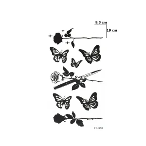 Bıçak Dövme Geçici Tattoo
