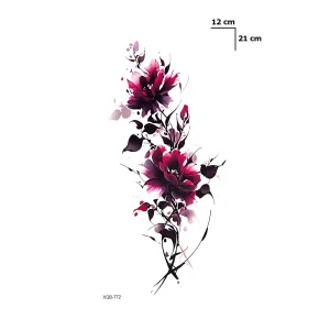 Çiçek Geçici Dövme Tattoo