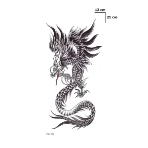 Ejderha Geçici Dövme Tattoo