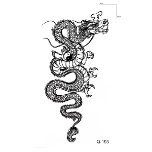 Ejderha Mini Geçici Dövme Tattoo