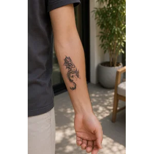 Ejderha Mini Geçici Dövme Tattoo