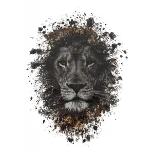 Geçici Aslan Figürlü Dövme Tattoo