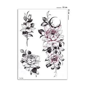 Geçici Çiçek Dövme Tattoo