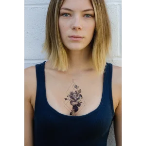 Geçici Gül Dövme Tattoo