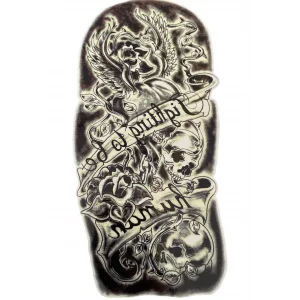 Geçici Karışık Figür Dövme Tattoo