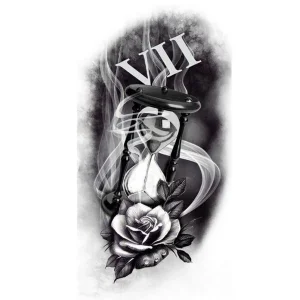 Geçici Karışık Figürlü Dövme Tattoo