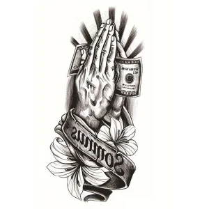 Geçici Karışık Figürlü Dövme Tattoo