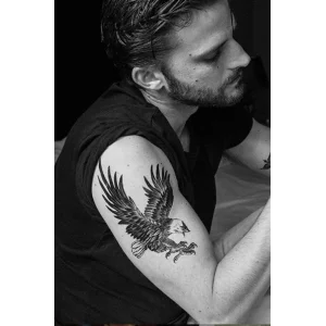 Geçici Kartal Dövme Tattoo