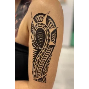 Geçici Tribal Figürlü Dövme Tattoo