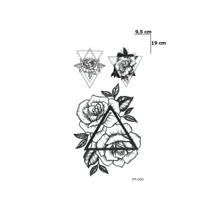 Gül Dövme Geçici Tattoo