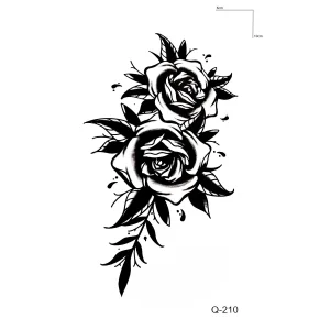 Gül Mini Geçici Dövme Tattoo