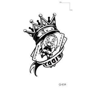 Joker Mini Geçici Dövme Tattoo